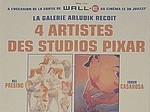 Salons et expositions : Exposition Artistes Pixar – Galerie Arludik