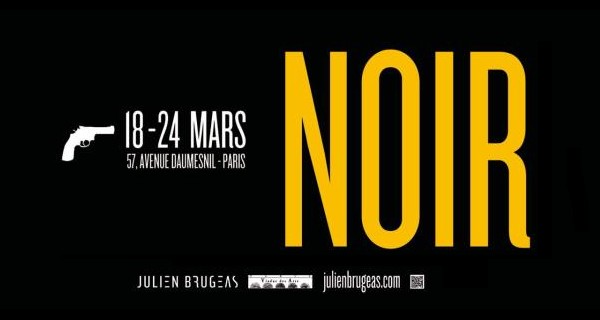 Salons et expositions : Exposition Noir – Galerie Julien Brugeas