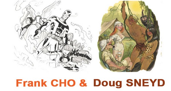 Salons et expositions : Exposition Frank Cho & Doug Sneyd – Galerie 9art