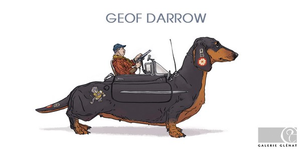 Salons et expositions : Exposition Geof Darrow – Galerie Glénat