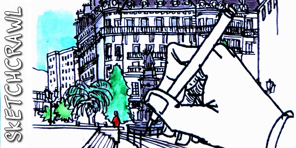 Salons et expositions : Sketchcrawl – Grenoble – 
Paysage > Paysages