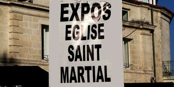 Salons et expositions : Exposition Eglise St Martial – 
Angoulême