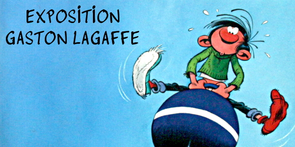 Salons et expositions : Exposition Le monde de Gaston Lagaffe – 
Place de l’Hôtel de Ville d’Angoulême