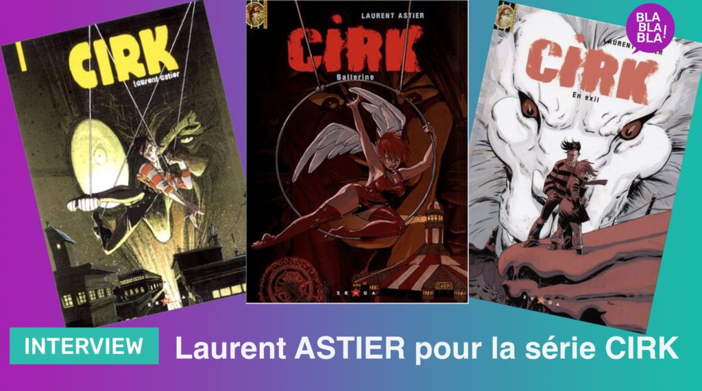 Laurent Astier aussi sympa que ses BD sont belles