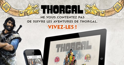 Actu : Présentation de l’application Thorgal sur iPhone et iPad