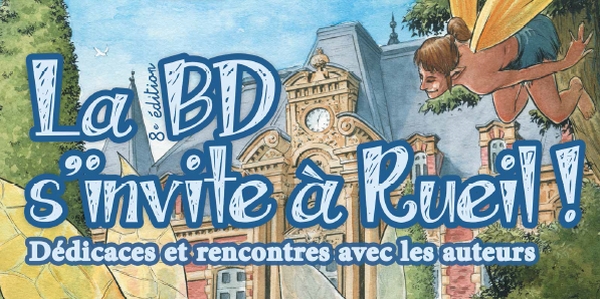 Actu : 8ème édition de LA BD S’INVITE A RUEIL