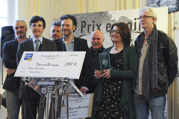 Actu : Prix Espoir du 9ème art de Versailles: Romain Renard (Melvile, éditions du Lombard) et Philippe Nicloux (Terra Australis, éditions Glénat) primés