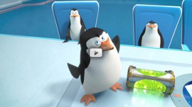 Cliquez pour visionner un extrait des Pingouins de Madagascar