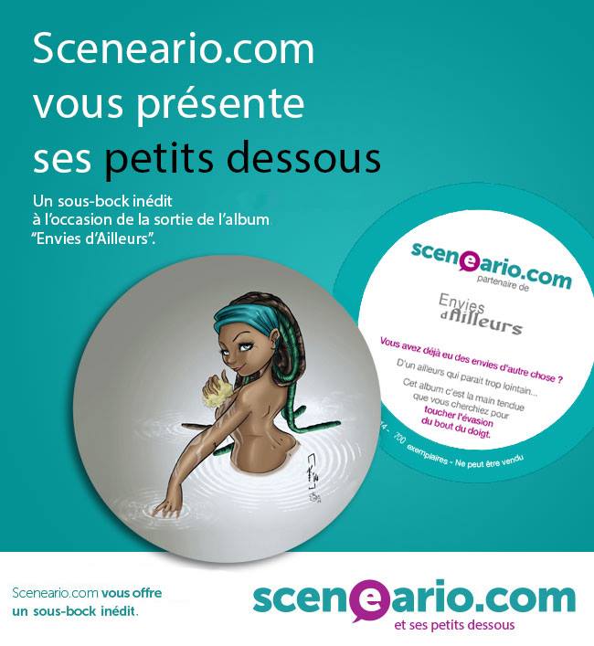 Actu : Sceneario.com partenaire d’Envies d’Ailleurs