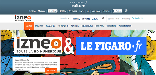 Actu : Le Figaro et Izneo s’associent