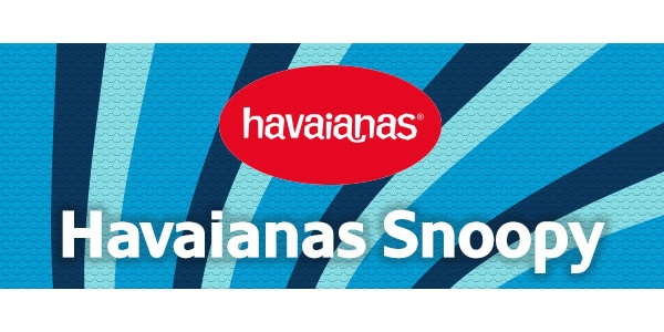 Actu : Quand SNOOPY rencontre HAVAIANAS !