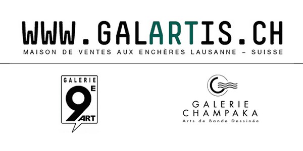 Actu : GALARTIS organise la première vente dédiée à la Bande Dessinée