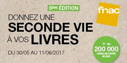 Actu : Grande Collecte Fnac 2017 – 5ème édition