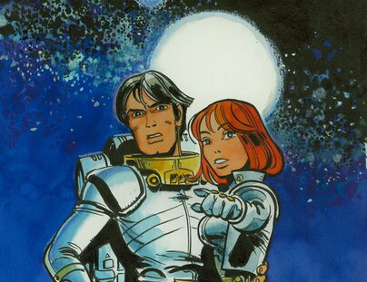 Jean-Claude Mézières pour Valérian et Laureline aux Editions DARGAUD