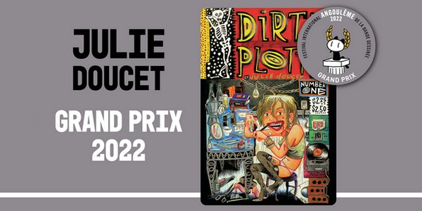 Actu : FIBD 2022 : Julie Doucet, Grand Prix 2022