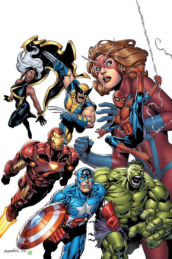 Couverture de MARVEL ADVENTURES: THE AVENGERS #1 - Heroes Assembled