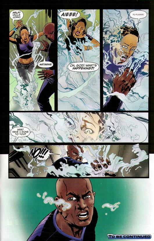 Une planche extraite de INFINITY INC. #1 - Luthor's monster