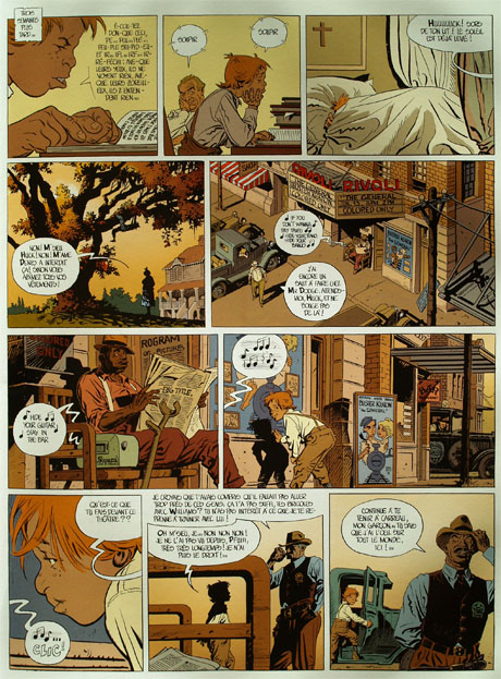 Une planche extraite de O'BOYS #1 - Le sang du Mississippi