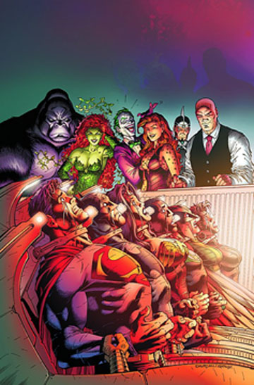 Une planche extraite de DC UNIVERSE #42 - La guerre du corps de Sinestro