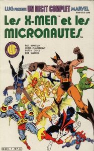 Couverture de Les X-Men et les Micronautes