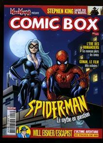 Couverture de COMIC BOX #3 - Spiderman : le mythe en question