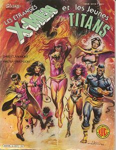 Couverture de Les étranges X-Men et les jeunes Titans