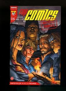 Couverture de TOP COMICS #6 - Hunter Killer, V.I.C.E & Freshmen