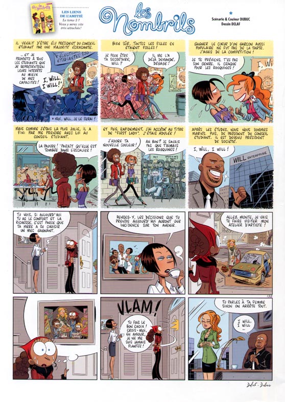 Une planche extraite de SPIROU HEBDO #3698 - 25 février 2009