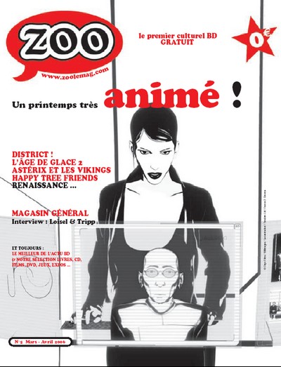 Couverture de ZOO (MAGAZINE) #5 - Mars / Avril 2006