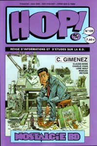 Couverture de HOP ! #109 - Revue d'informations et d'études sur la B.D.