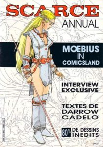 Couverture de SCARCE ANNUAL # - Moebius in comicsland