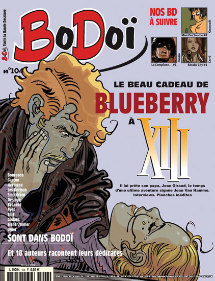Couverture de BODOI #104 - Le beau cadeau de Blueberry à XIII