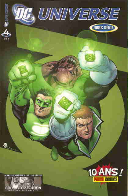 Couverture de DC UNIVERSE HORS SERIE #4 - Le corps des Green Lantern : Recharge