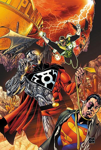 Une planche extraite de GREEN LANTERN #6 - Tales of the Sinestro Corps
