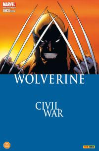 Couverture de WOLVERINE #163 - Civil War