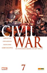 Couverture de CIVIL WAR #7 - Un événement Marvel en sept volets