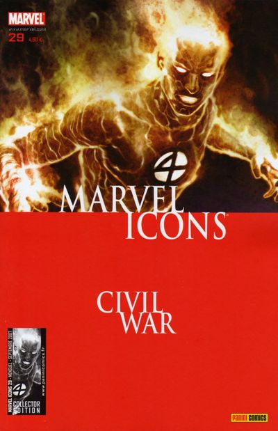 Couverture de MARVEL ICONS #29 - Crimes de guerres