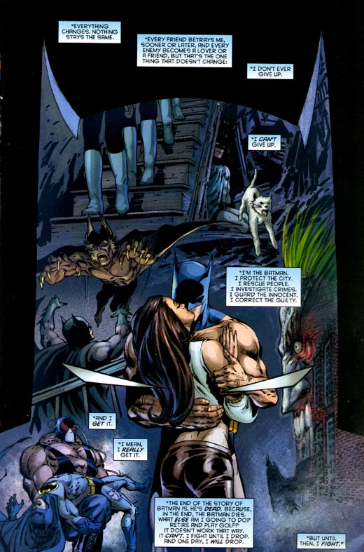 Une planche extraite de DETECTIVE COMICS #853 - Whatever happened to the caped crusader ? 2 of 2