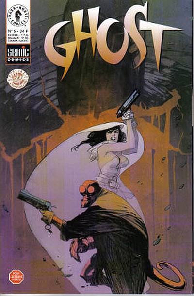 Couverture de GHOST #5 - Ghost - Hellboy