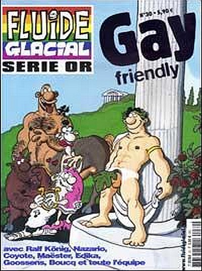Couverture de FLUIDE GLACIAL HORS SERIE #30 - Gay friendly