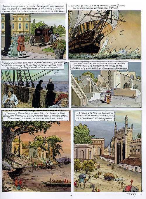 Une planche extraite de PIONNIERS DU NOUVEAU MONDE (LES) #11 - Le piège de la Rochelle