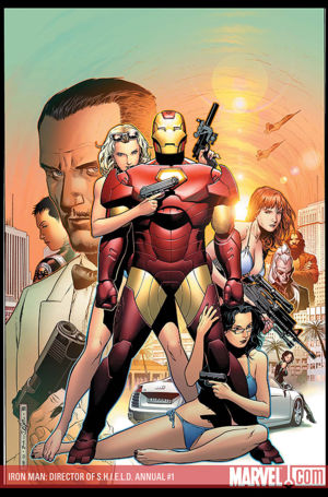 Une planche extraite de MARVEL SAGA #3 - Iron Man - De mains de fer