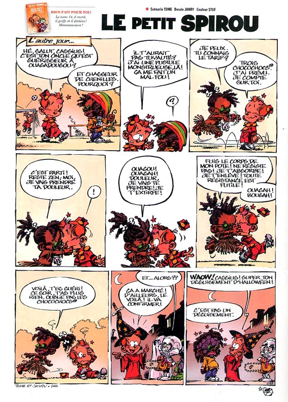 Une planche extraite de SPIROU HEBDO #3733 - 28 octobre 2009