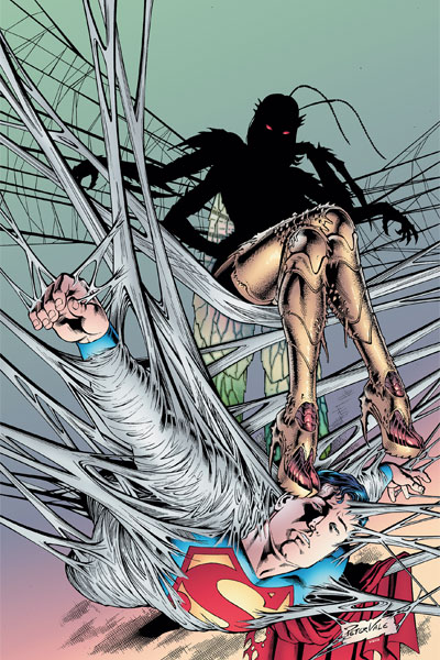 Une planche extraite de SUPERMAN  & BATMAN HORS-SERIE #8 - La trainée des ombres