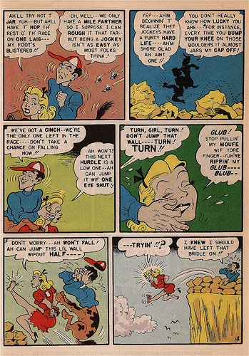 Une planche extraite de The bizarre comics of Boody Rogers