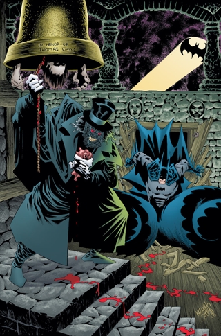 Une planche extraite de BATMAN # - Minuit à Gotham