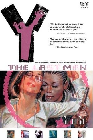 Couverture de Y, THE LAST MAN #6 - Girl on girl