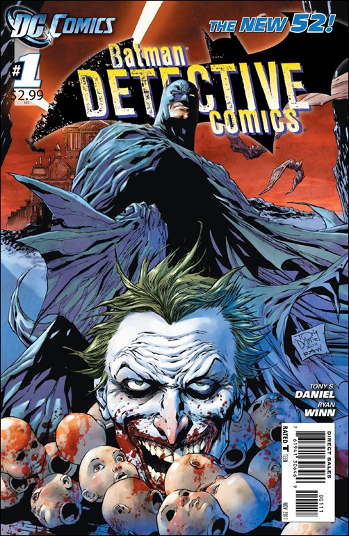 Couverture de BATMAN DETECTIVE COMICS #1 - Faces of death