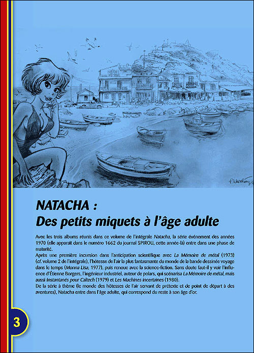 Une planche extraite de NATACHA #3 - Voyage à travers le temps