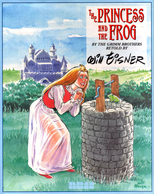 Couverture de The  princess and the frog